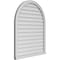 Ekena Millwork Round Top Surface Mount PVC Gable Vent w/ 2"W x 2"P Brickmould Sill Frame, 34"W x 42"H GVPRT34X4203SN - alternate 3